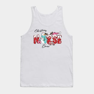 christmas nurse crew Tank Top